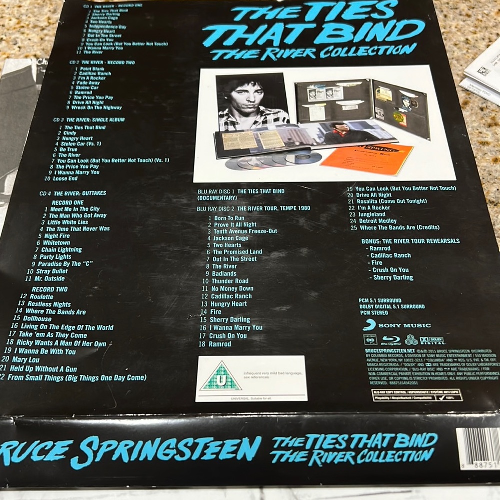 The Ties that Bind (the river collection) Springststeen best hits